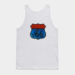 Historic Square Root of 66 Route Tank Top